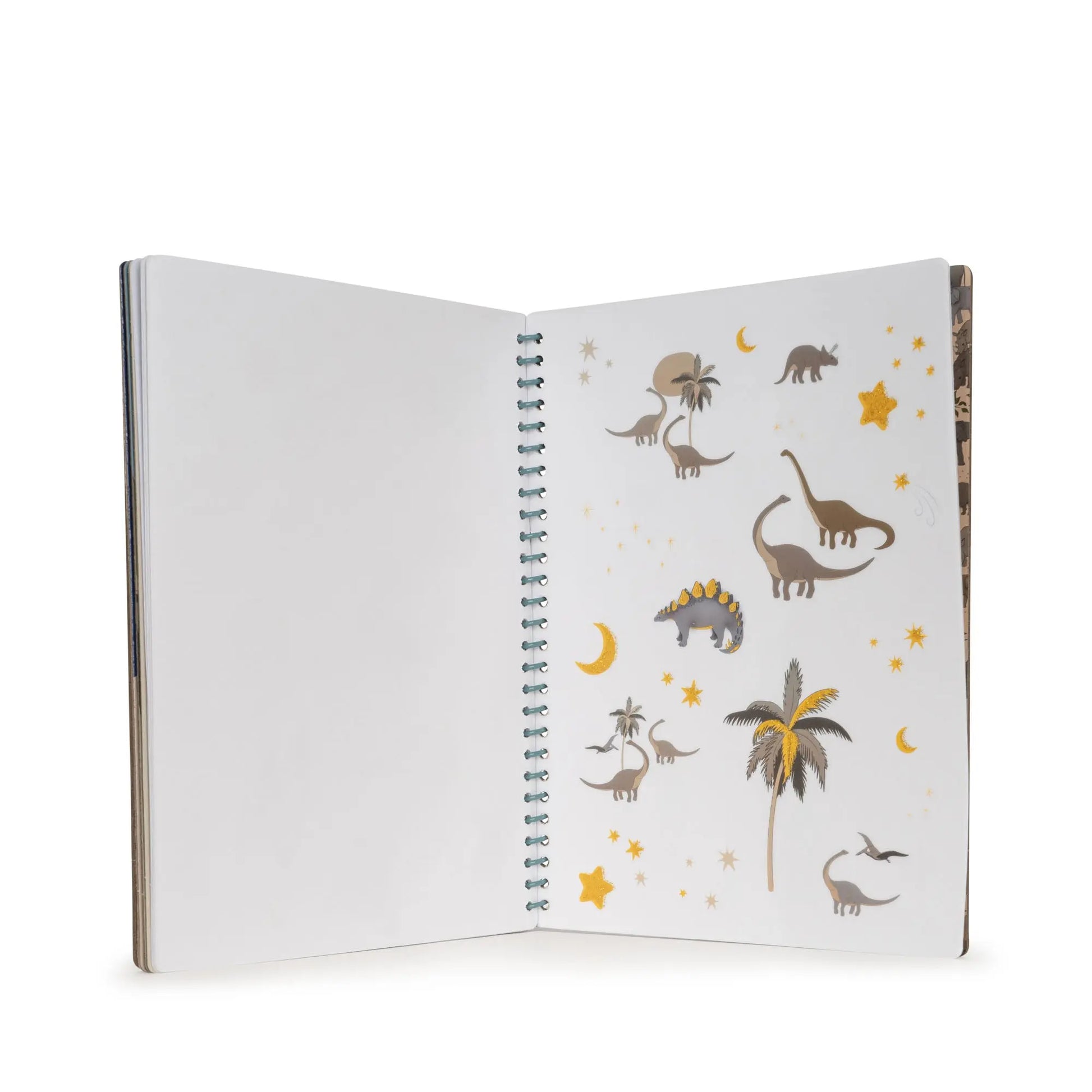 My sticker book fsc - green Konges Slojd