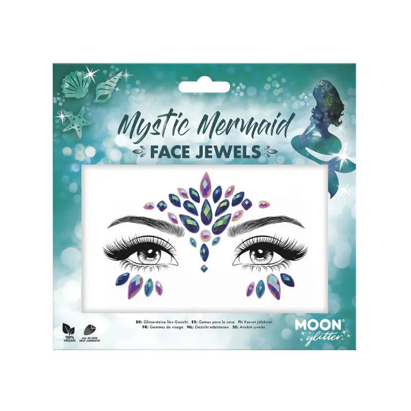 Mystic Mermaid Face Jewels Cotillons D Alsace