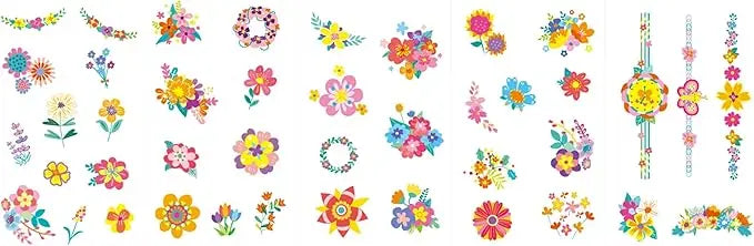 Nail Stickers & Tattoos - Flower Avenir