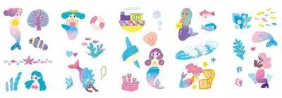 Nail Stickers & Tattoos - Mermaid Avenir