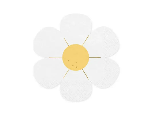 Napkins Daisy Partydeco