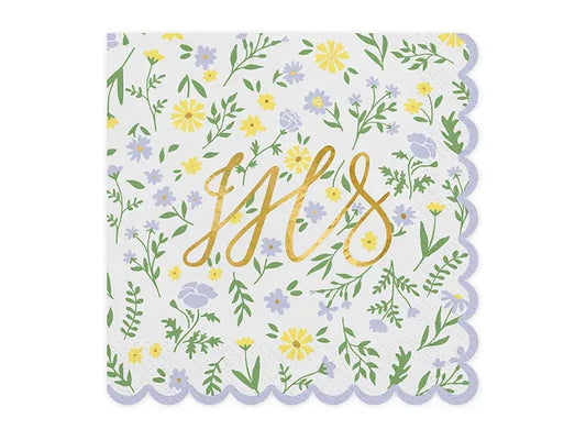 Napkins IHS, mix, 33x33 cm Partydeco