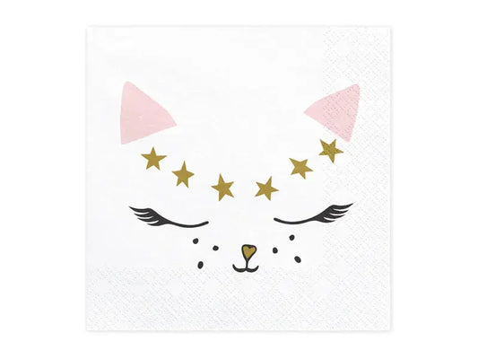 Napkins Kitty Partydeco