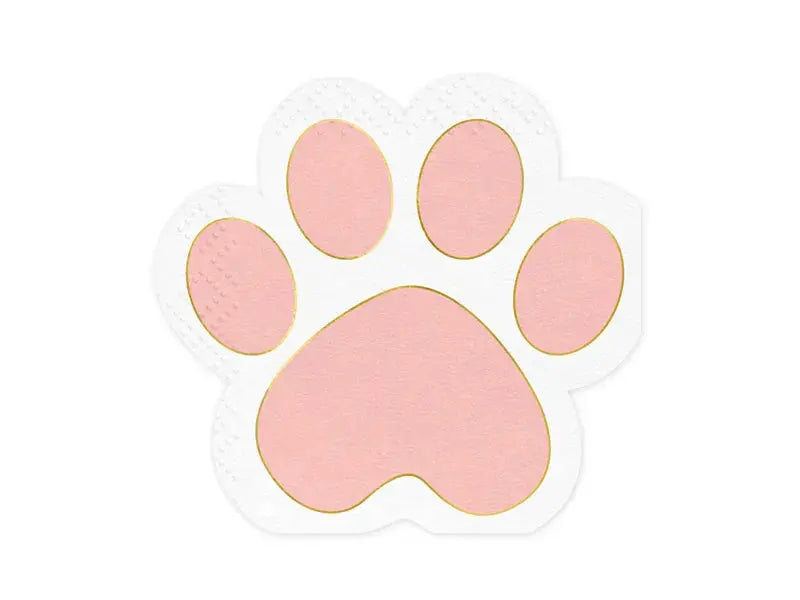 Napkins - Kitty Paws Partydeco