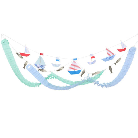 Nautical boat garland set Meri Meri