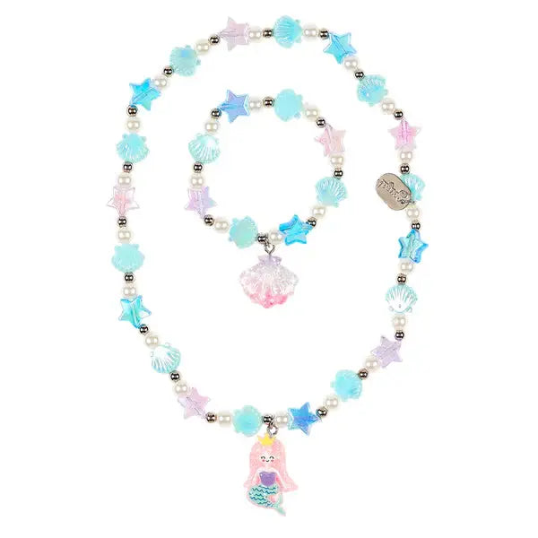 Necklace & bracelet set Stine mermaid Souza