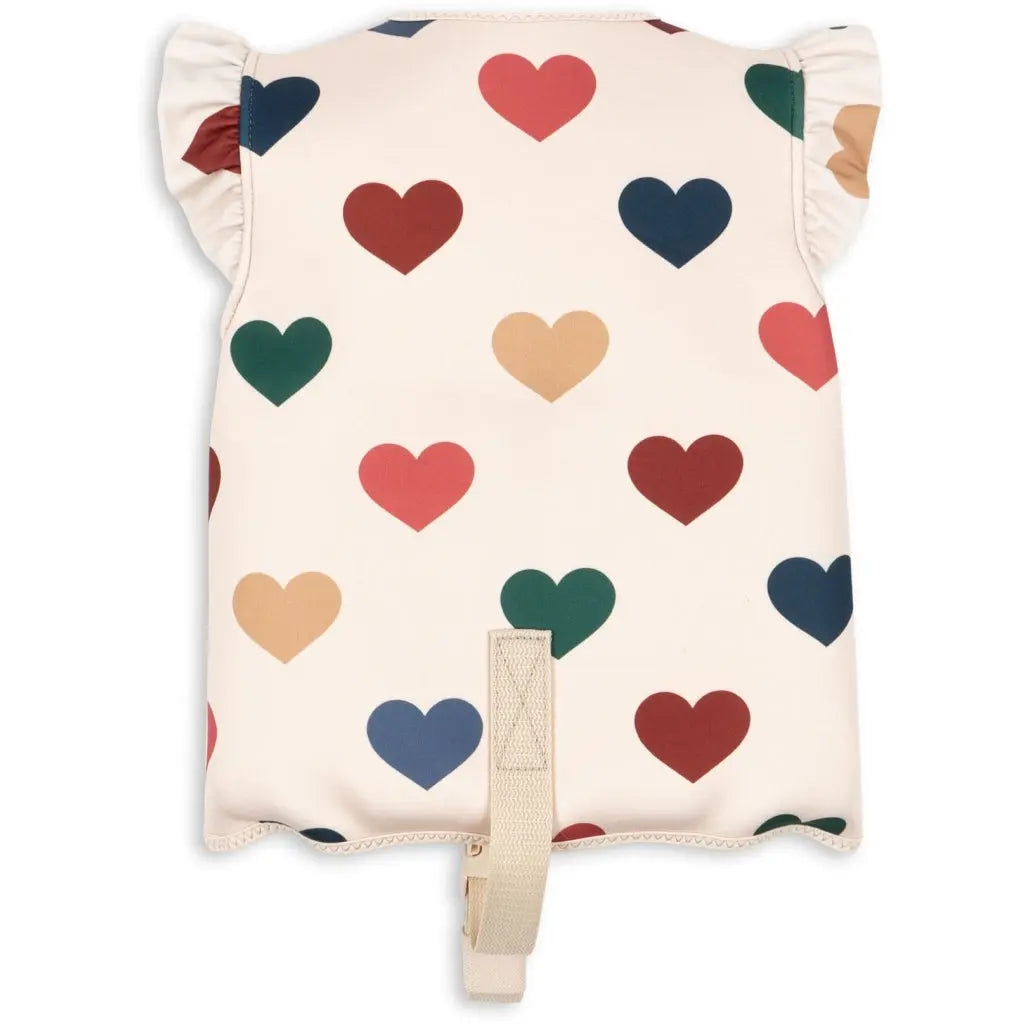 Neoprene Float Vest Frill - Bon coeur colore Konges Slojd