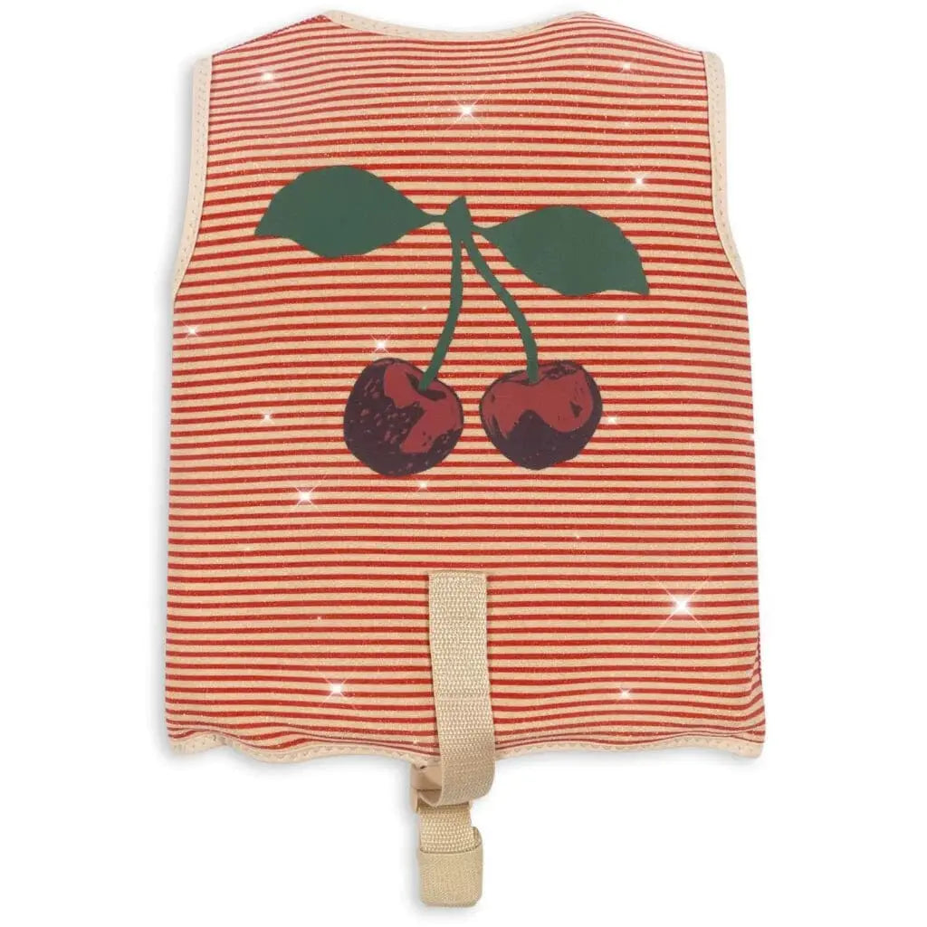 Neoprene Float Vest Frill - Glitter Stripe Konges Slojd