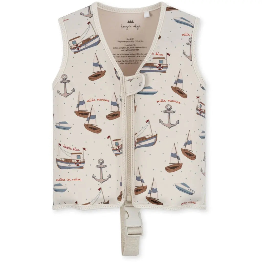 Neoprene Float Vest Frill - Sail Away Konges Slojd