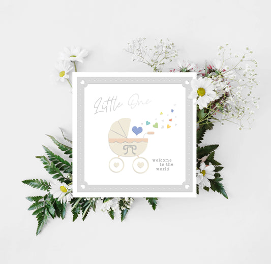 New Baby (Welcome to the world) Greeting Card Heyyy Ltd