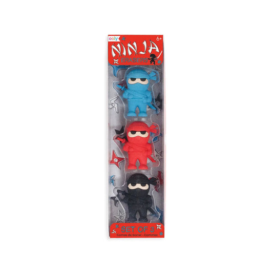 Ninja Erasers OOLY