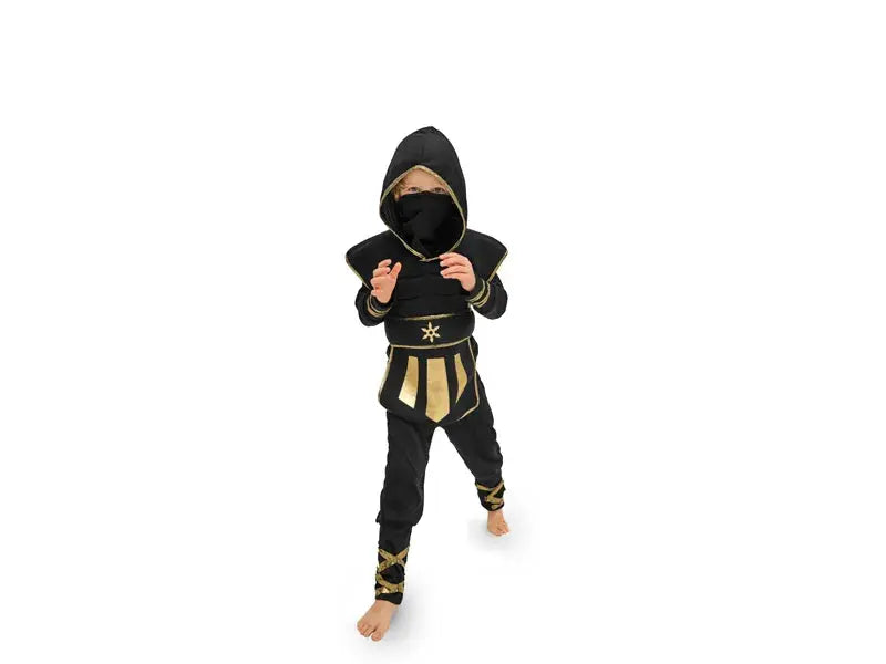 Ninja costume -  Black Partydeco