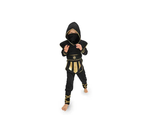 Ninja costume -  Black Partydeco