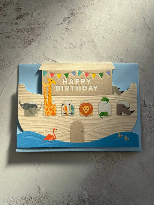 Noah's Ark (birthday) Card Heyyy Ltd