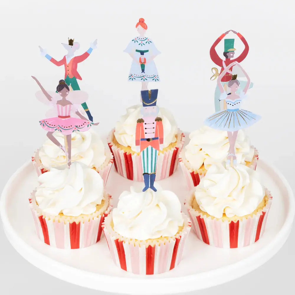 Nutcracker ballet cupcake kit Meri Meri