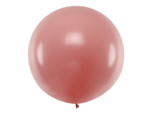 Round balloon 1 m, Pastel Wild Rose (OLBO-081AN)