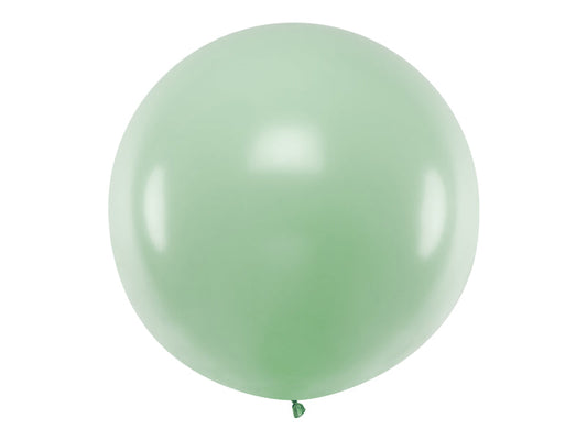 Round Balloon 1m, Pastel Pistachio (OLBO-096)