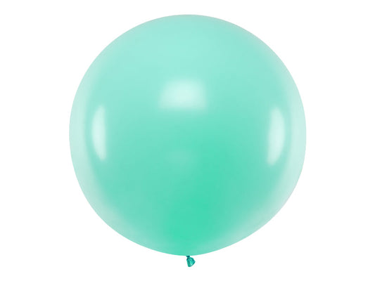 Round Baloon 1m, Pastel Light Mint (OLBO-103J)
