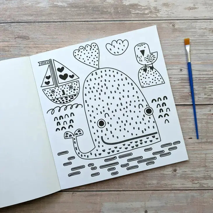 Ocean Magic Painting Activity Book Robert Frederick Ltd