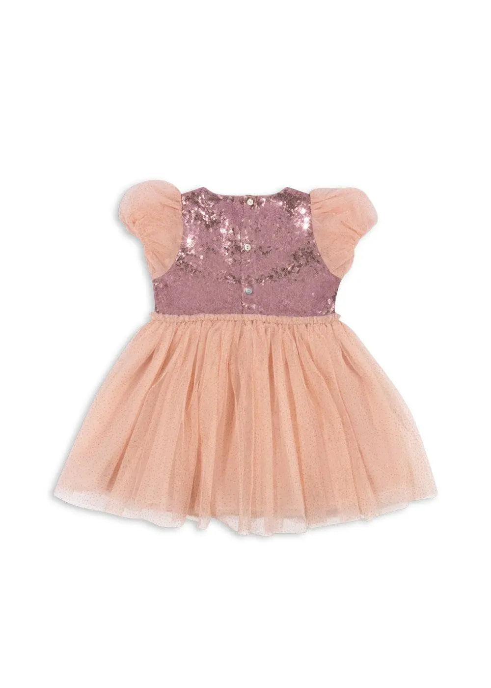 Odette Rainbow Dress - Evening Sand Konges Slojd