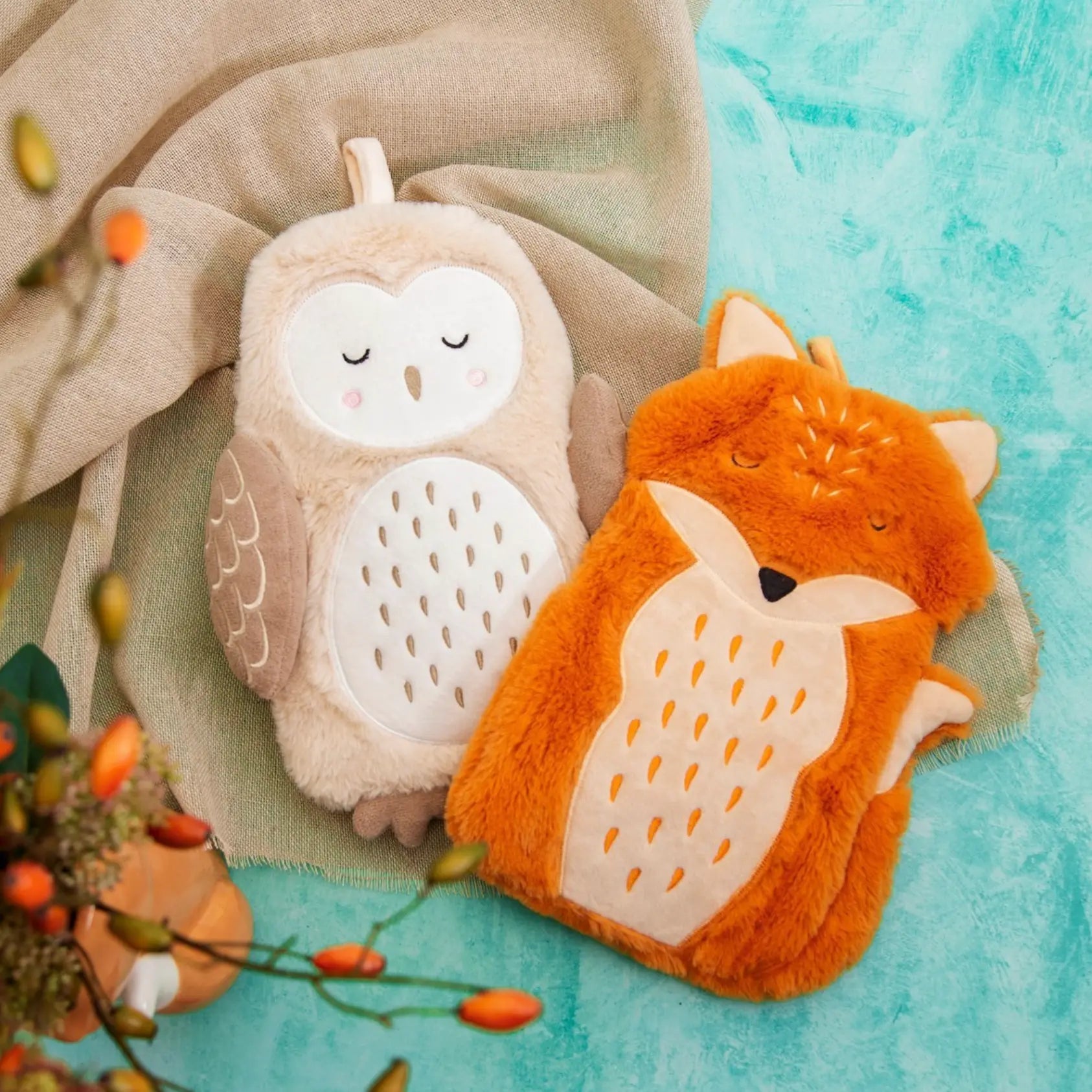 Olivia Owl Hot Water Bottle- SASS & BELLE SASS AND BELLE