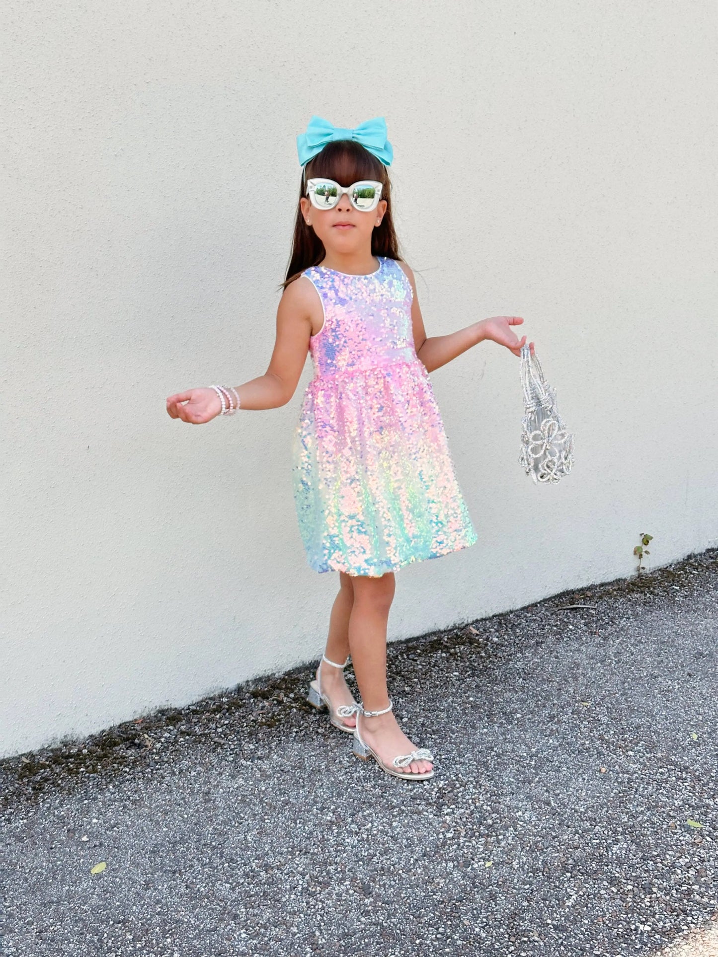 Ombre Sequin Dress Ellie and Mila