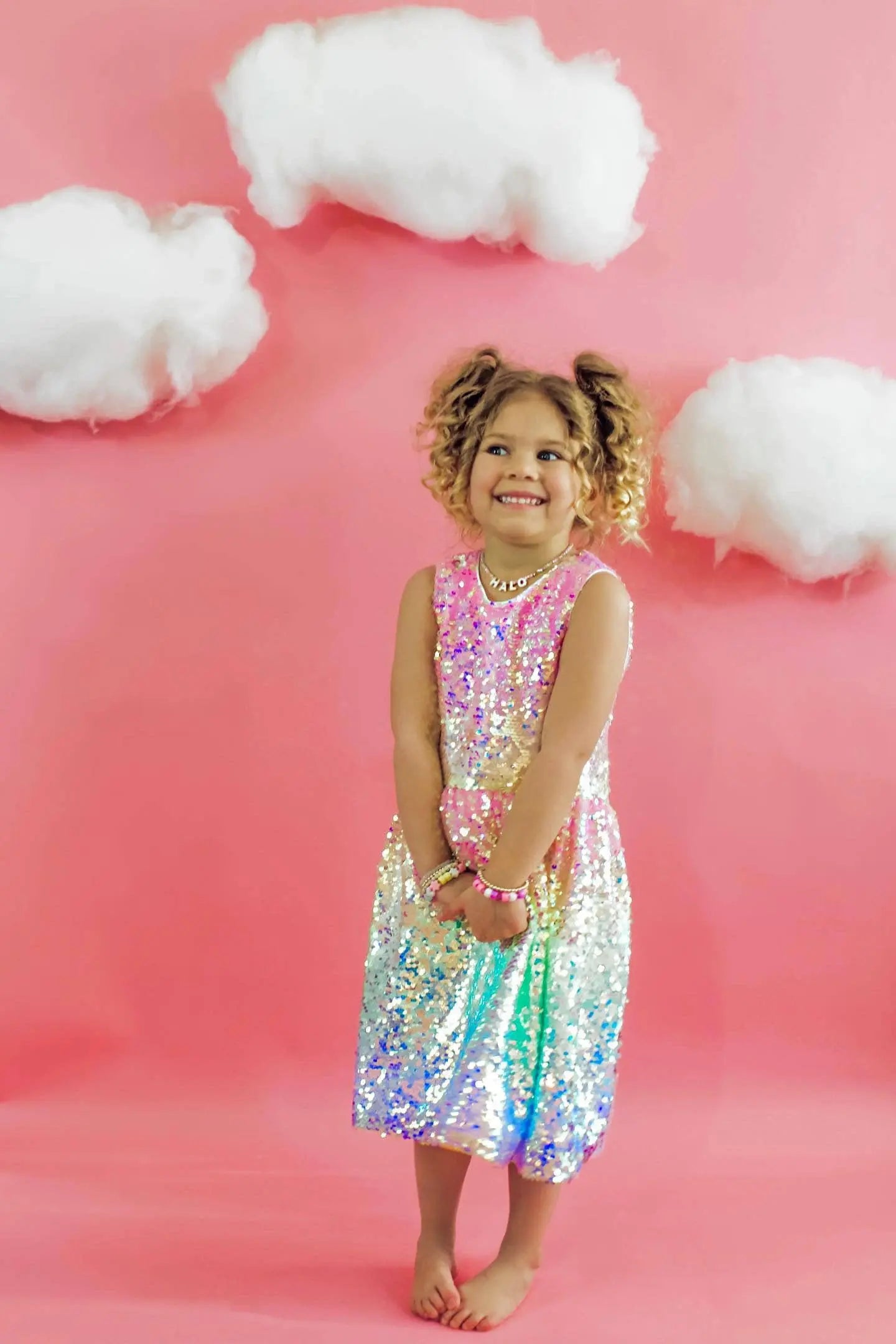 Ombre Sequin Dress Ellie and Mila