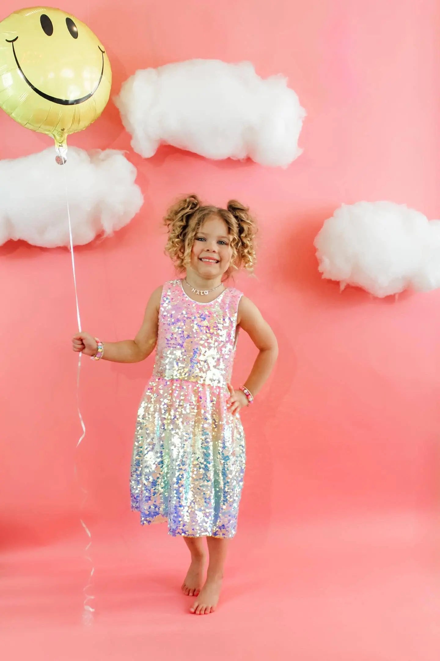 Ombre Sequin Dress Ellie and Mila