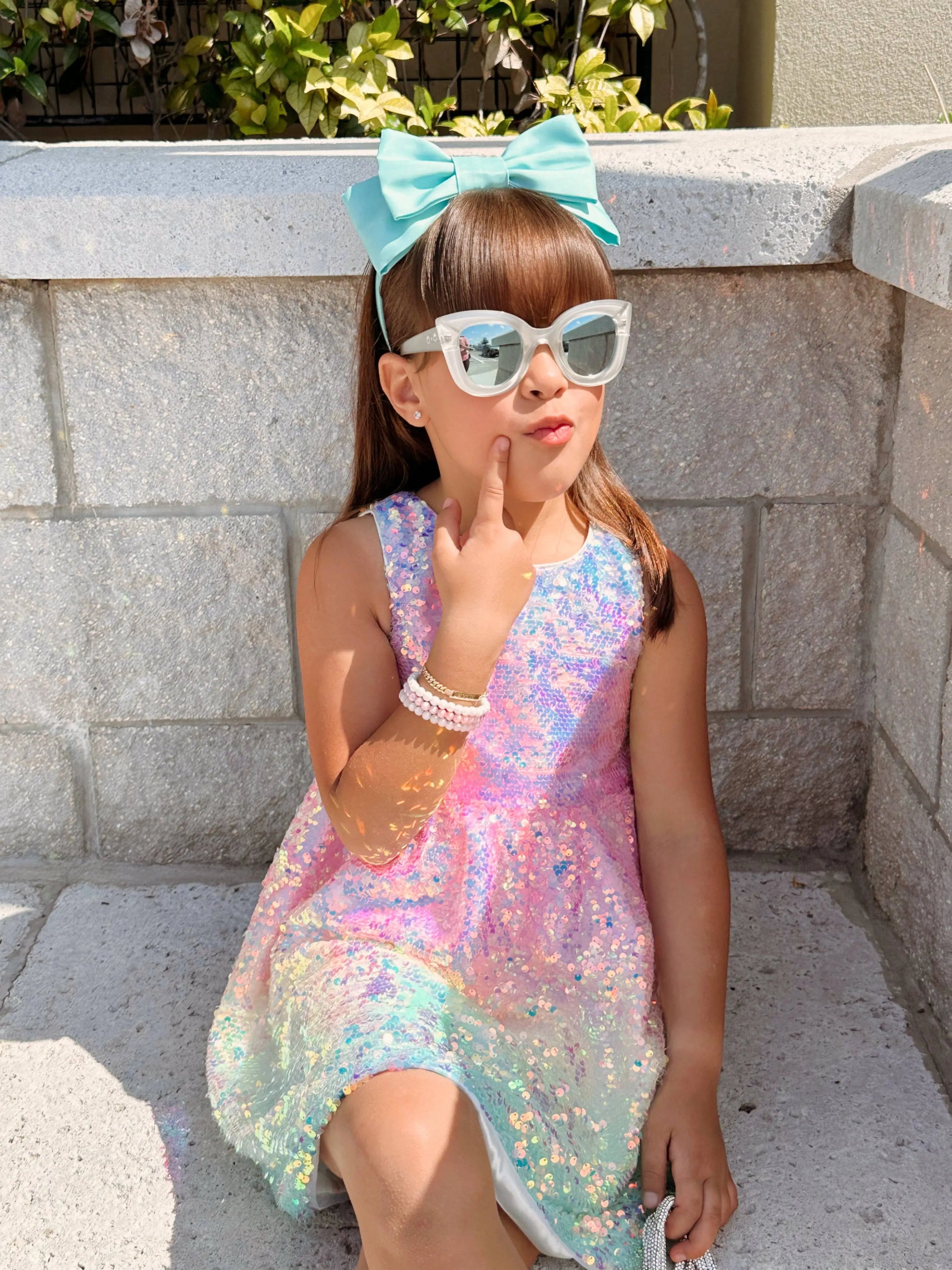 Ombre Sequin Dress Ellie and Mila