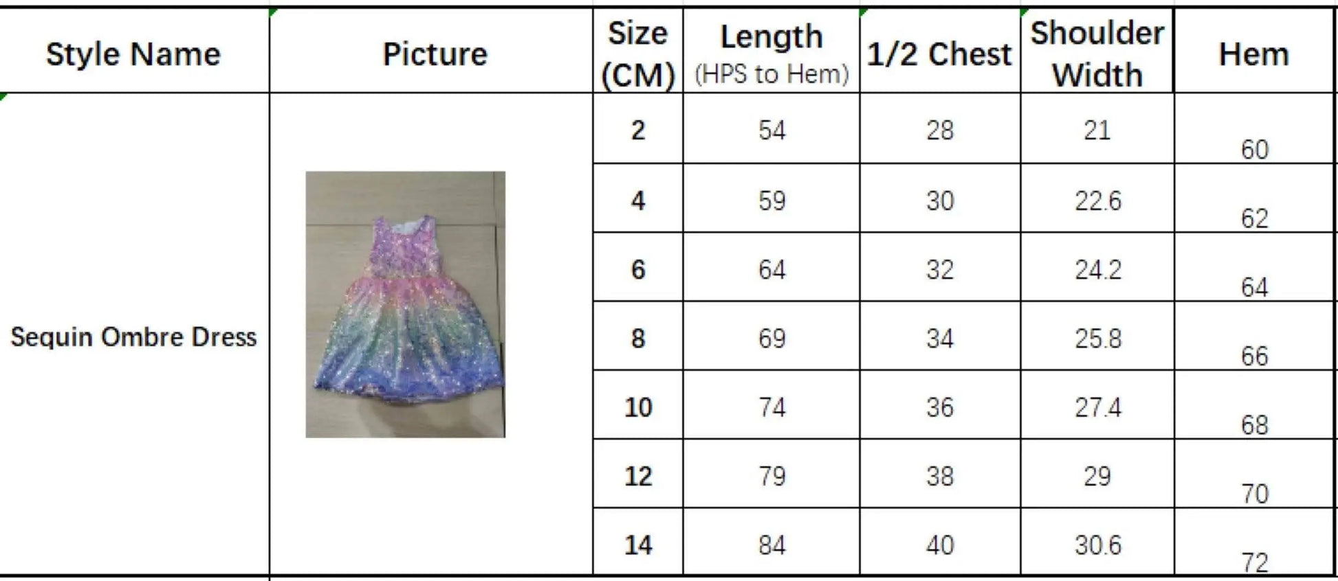 Ombre Sequin Dress Ellie and Mila