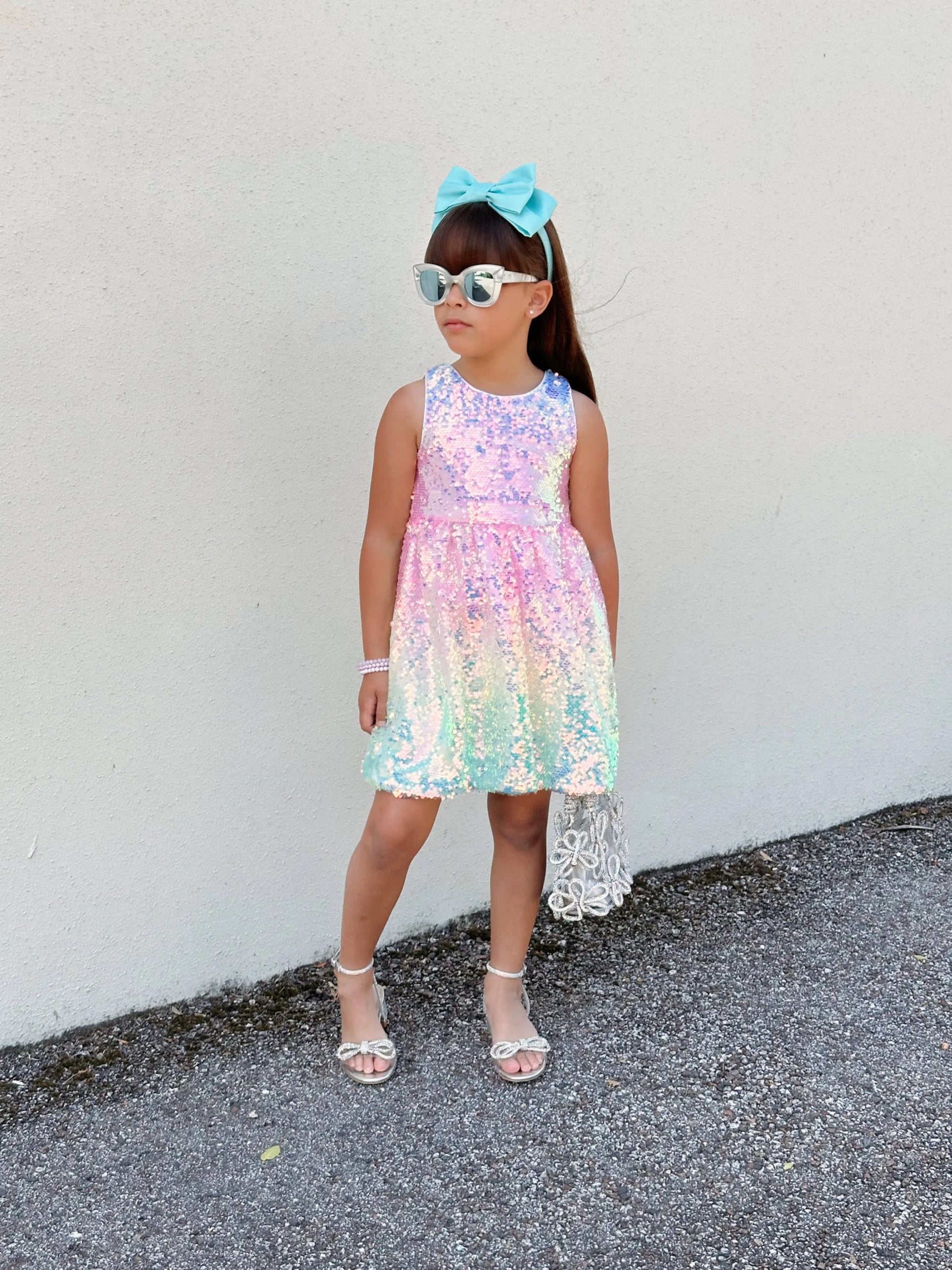 Ombre Sequin Dress Ellie and Mila
