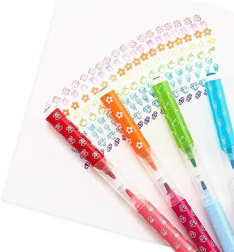 Ooly - Stampables double-ended stamp markers - set of 18 OOLY