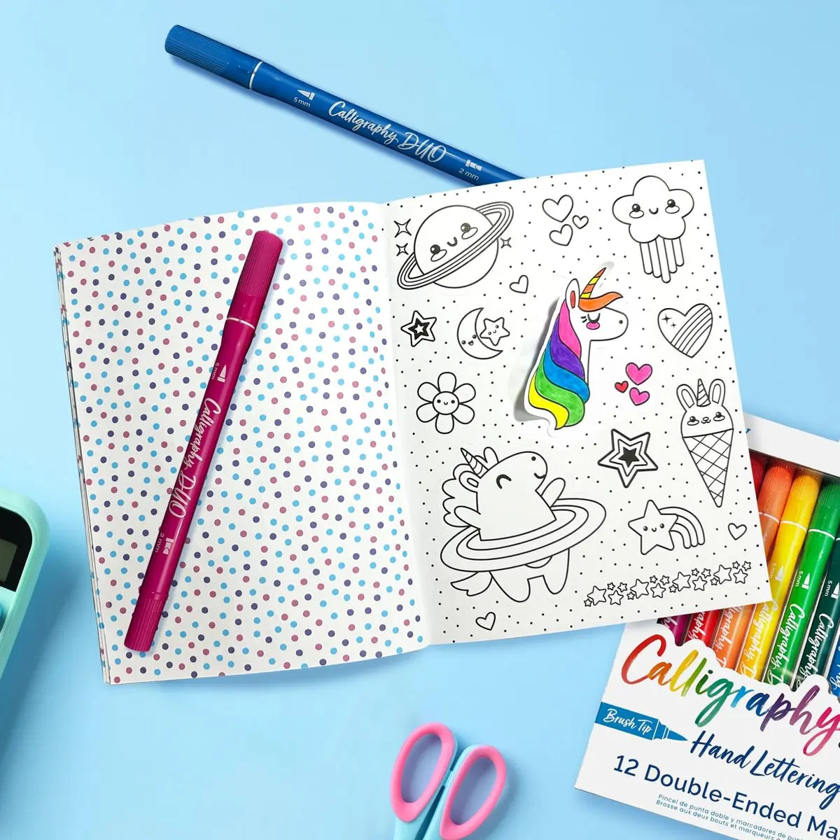 Ooly – Color-in’ Sticker Book: Cute-A-Licious Doodles OOLY