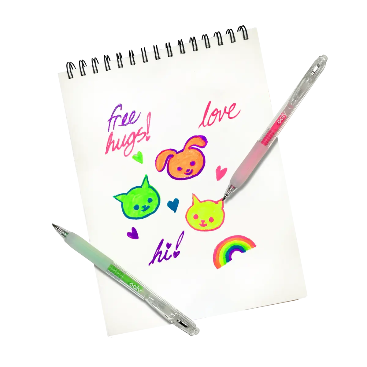 Ooly – Jelly Gloss Multi-Surface Gel Pens (Set of 6 Colors) OOLY