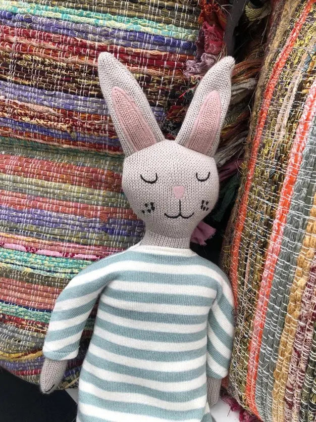 Organic Cotton Knitted Bunny Doll Best Years
