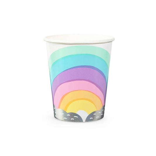 Over the Rainbow 9 oz Cups - 8 Pk. Jollity & Co. + Daydream Society