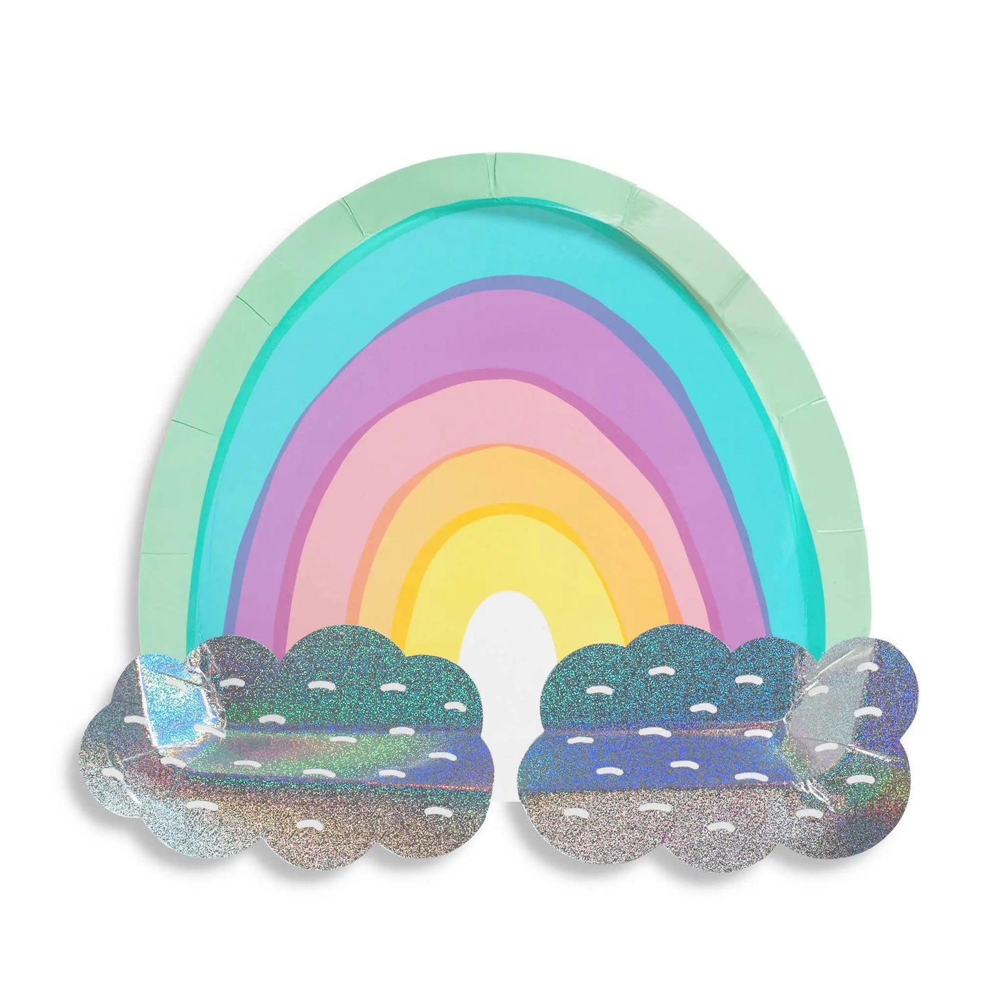 Over the Rainbow Large Plates - 8 Pk. Jollity & Co. + Daydream Society