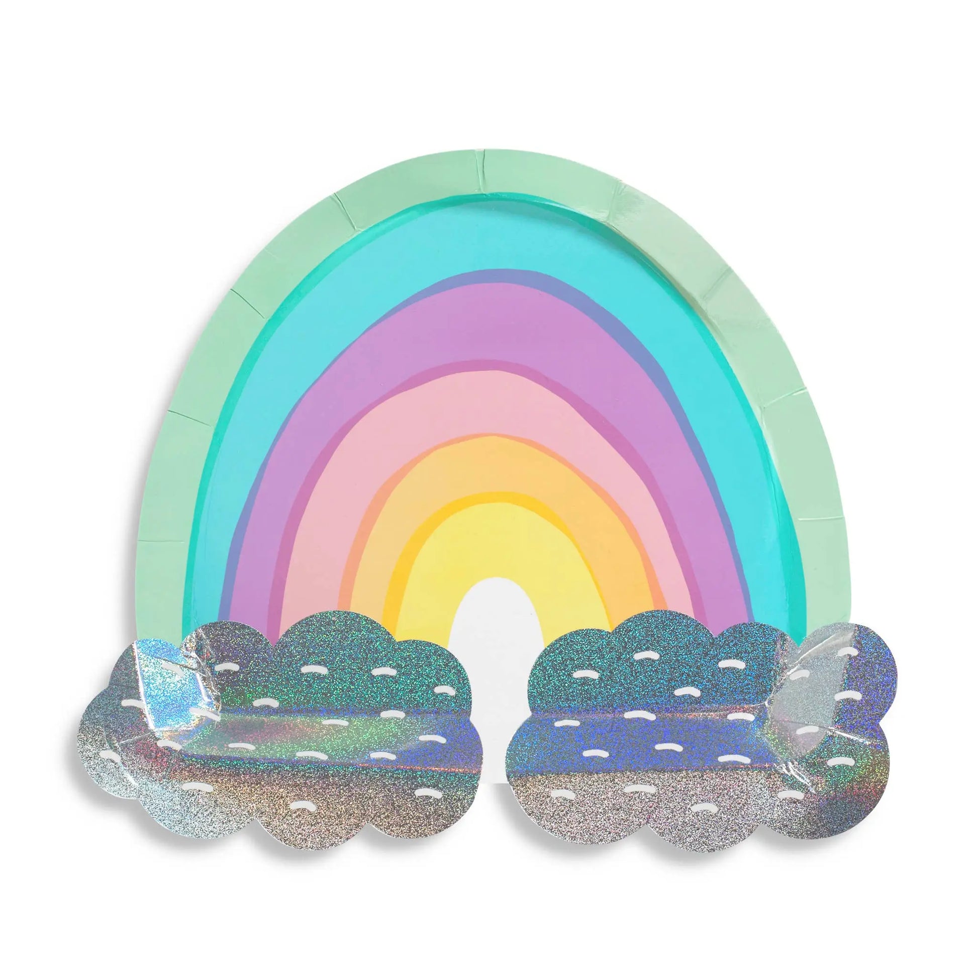 Over the Rainbow Large Plates - 8 Pk. Jollity & Co. + Daydream Society