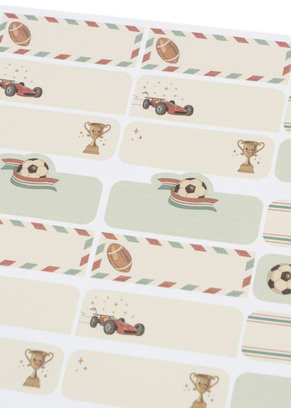 KS105744 Name stickers 60 pcs - Kick it