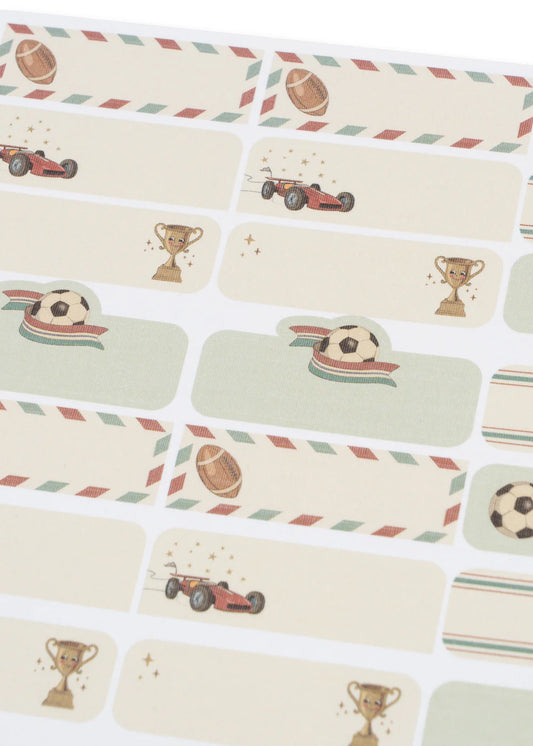 KS105744 Name stickers 60 pcs - Kick it