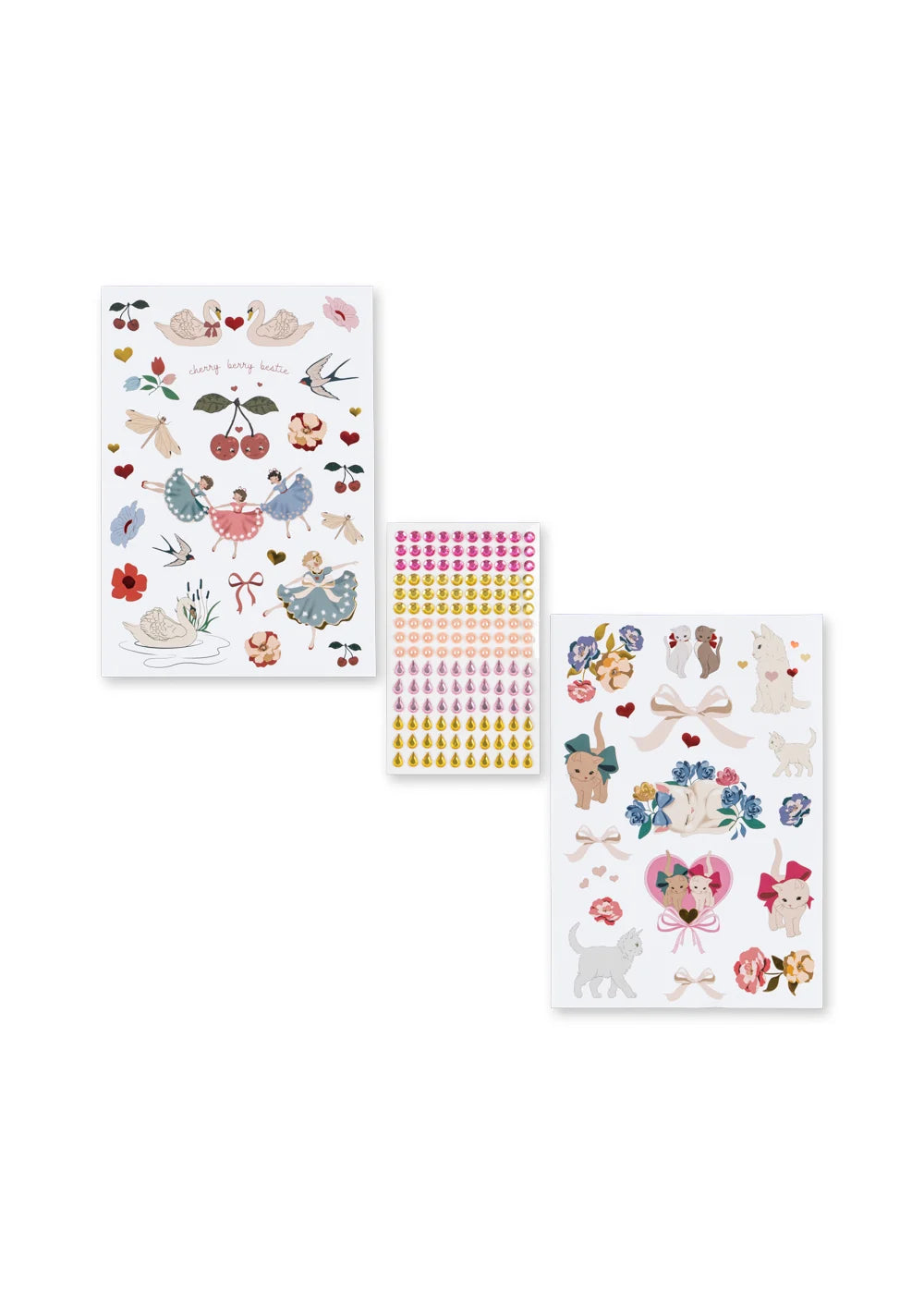 Creative Art Caddy - Glitter Rose - Konges Slojd