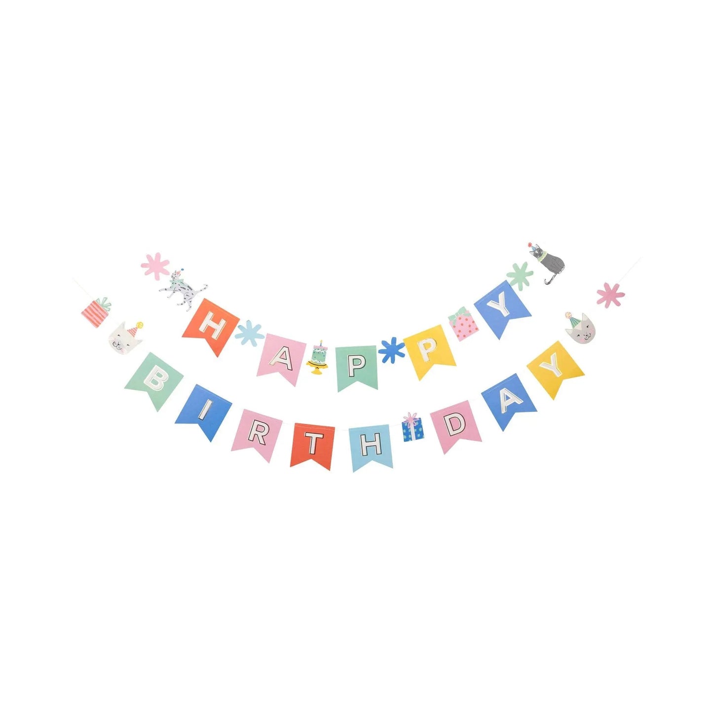 PET1103 - Happy Birthday Banner - Cat My Mind’s Eye