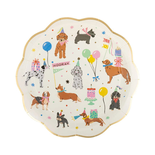 PET1142 - Dog Party Plate My Mind’s Eye