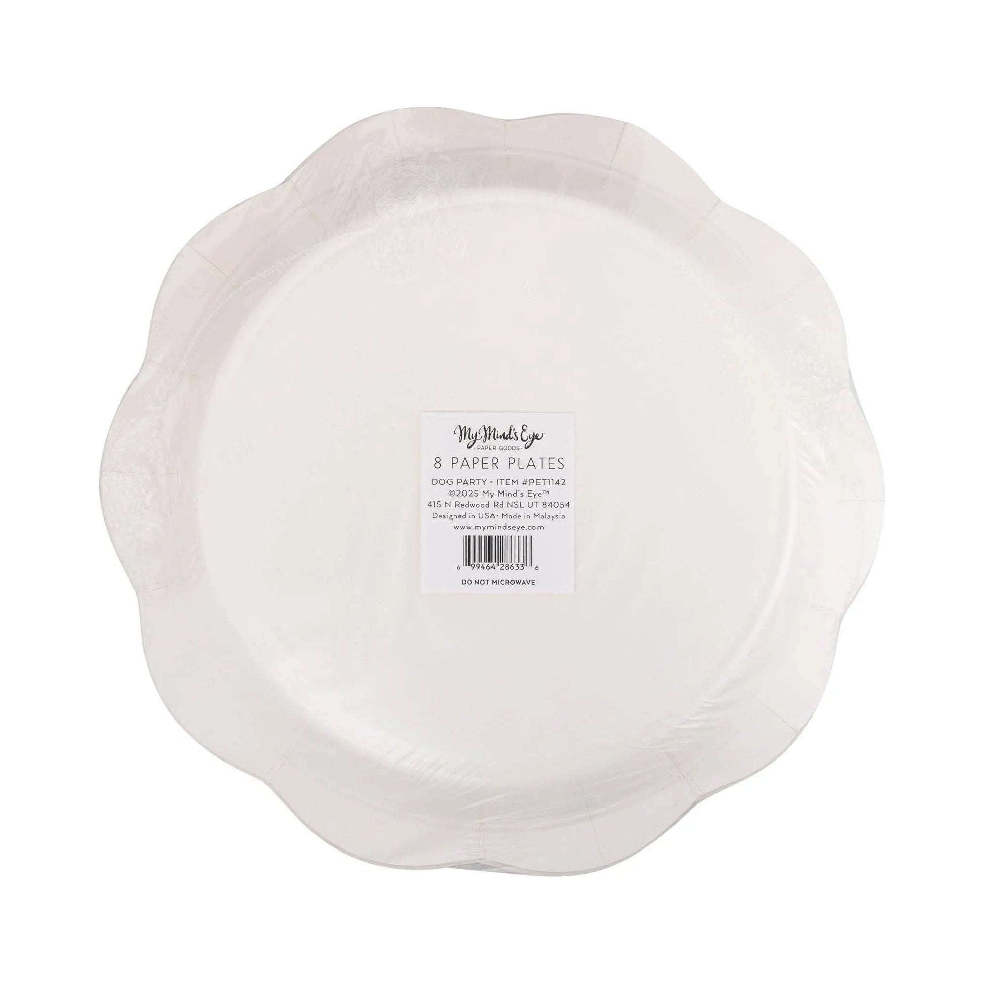 PET1142 - Dog Party Plate My Mind’s Eye