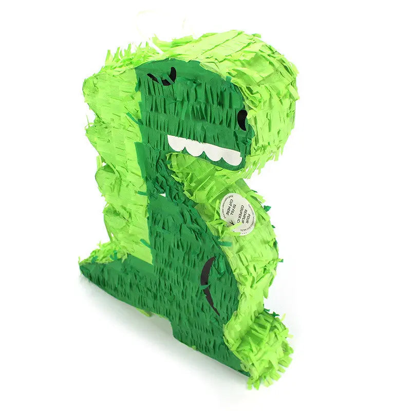 PINATA DINO VERT 45 x 45 x 37 cm cotillons Alsace