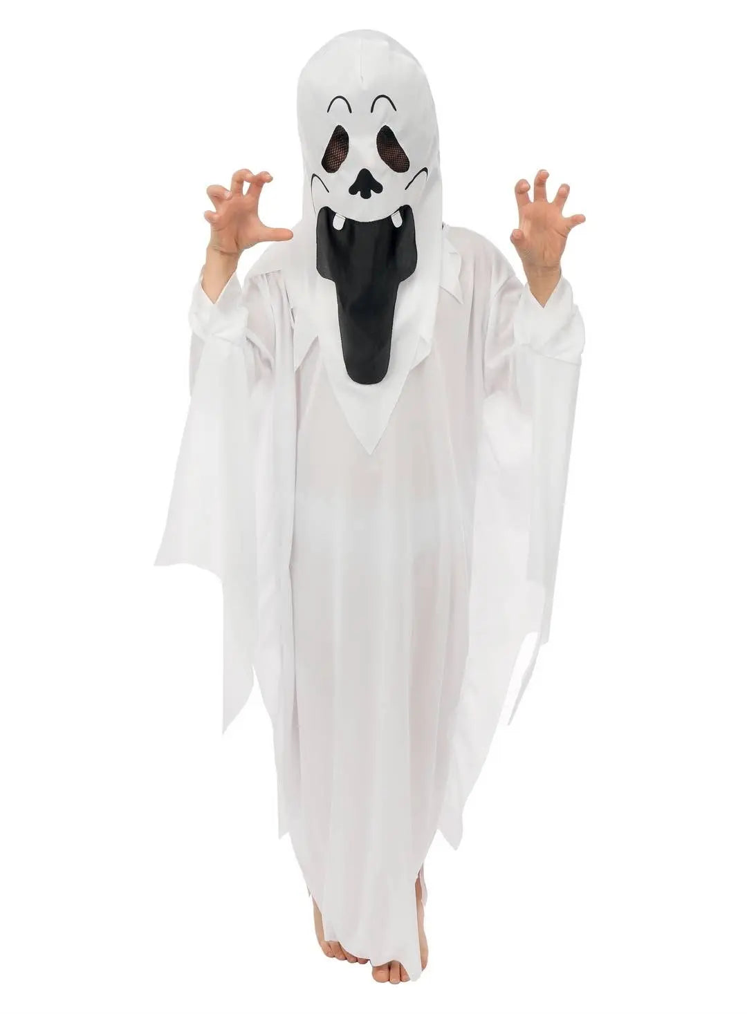 P'tit Clown - Ghost Costume - White - Child - 5/6 Years P'tit Clown