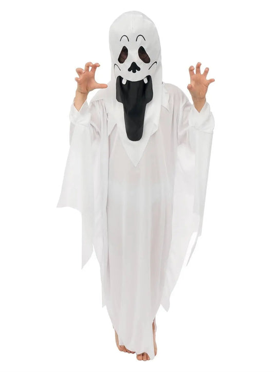 P'tit Clown - Ghost Costume - White - Child - 5/6 Years P'tit Clown