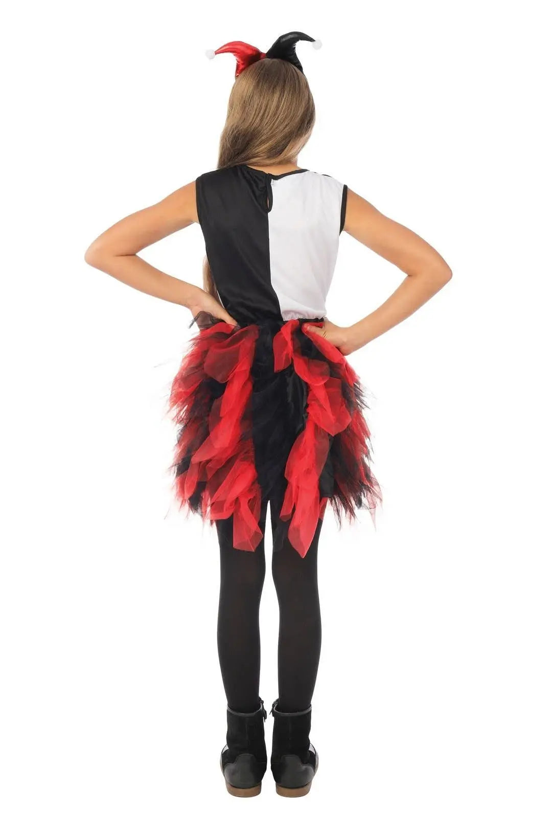 P'tit Clown - Harlequin Ruffle Costume Child 10/12 Years P'tit Clown