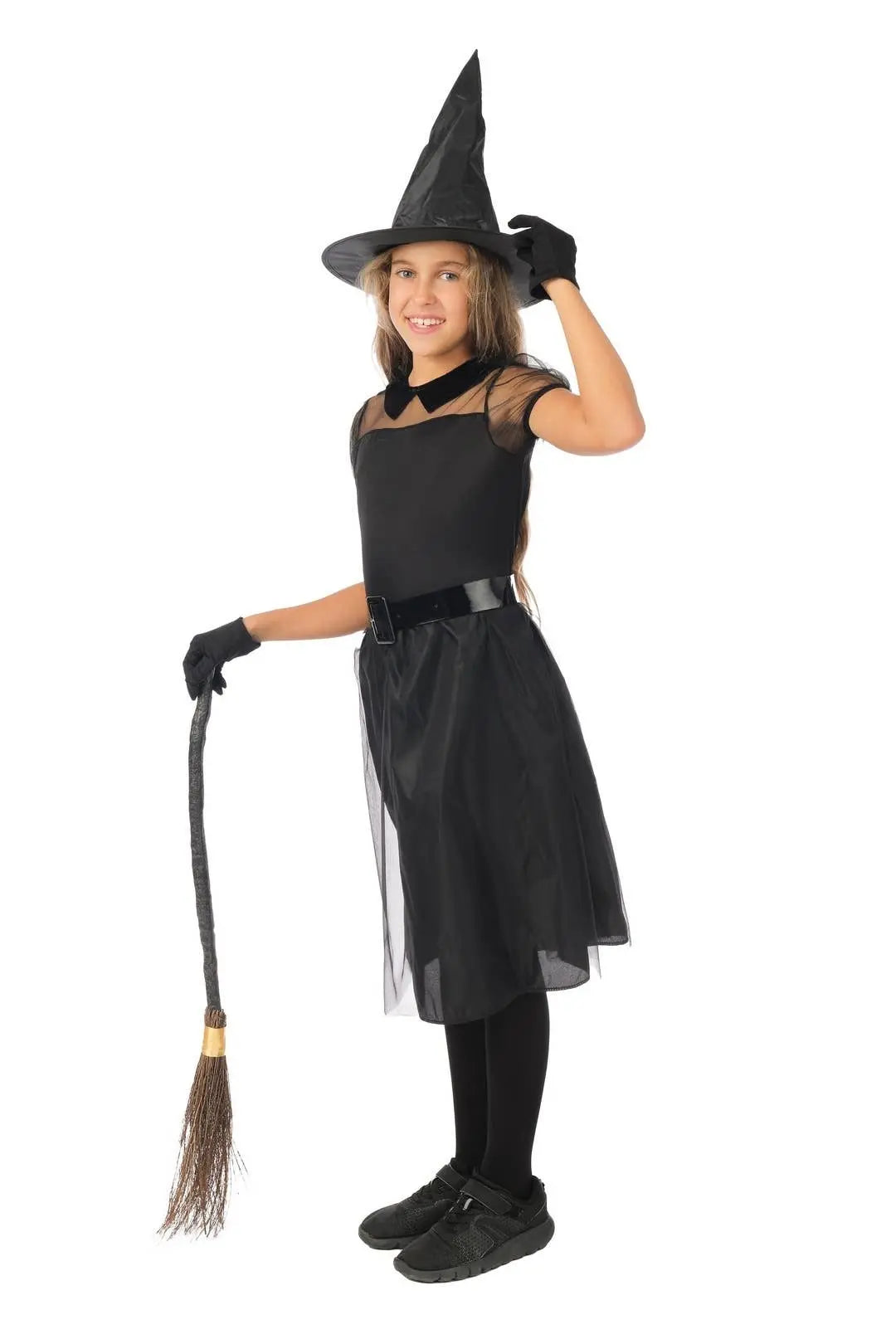 P'tit Clown - Witch Costume - Black - Child - 3/4 Years P'tit Clown