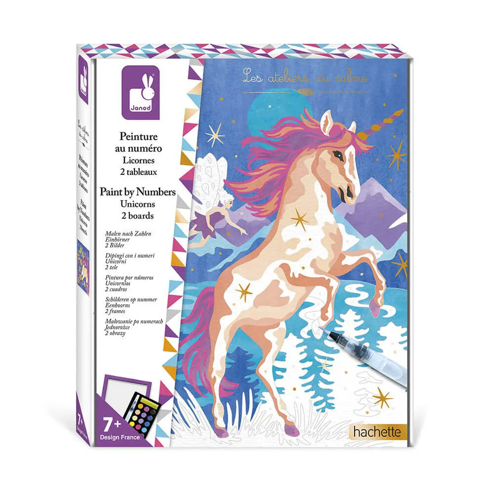 Paint By Numbers Unicorns Janod